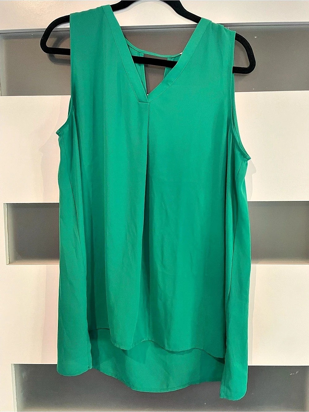 Pleione  Green Sleeveless Tank Top Size XL Like New